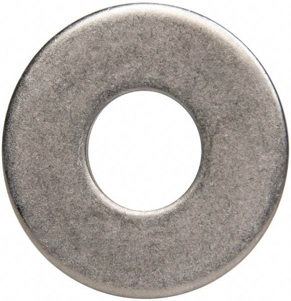 Made in USA - 7/16" Screw, Grade 300 Stainless Steel Standard Flat Washer - 1/2" ID x 1-1/4" OD, 0.064" Thick, Plain Finish, Meets Military Specifications - All Tool & Supply