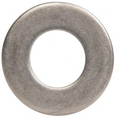 Made in USA - 5/8" Screw, Grade 300 Stainless Steel Standard Flat Washer - 0.656" ID x 1.312" OD, 0.074" Thick, Passivated Finish, Meets Military Specifications - All Tool & Supply