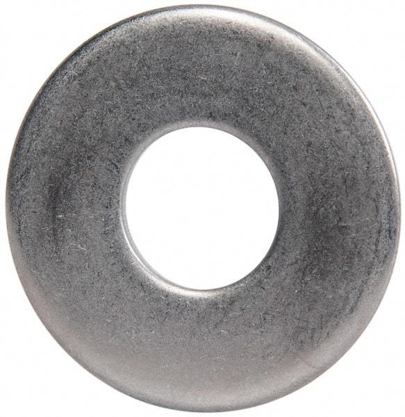 Made in USA - 5/8" Screw, Grade 300 Stainless Steel Standard Flat Washer - 0.688" ID x 1-3/4" OD, 0.108" Thick, Passivated Finish, Meets Military Specifications - All Tool & Supply