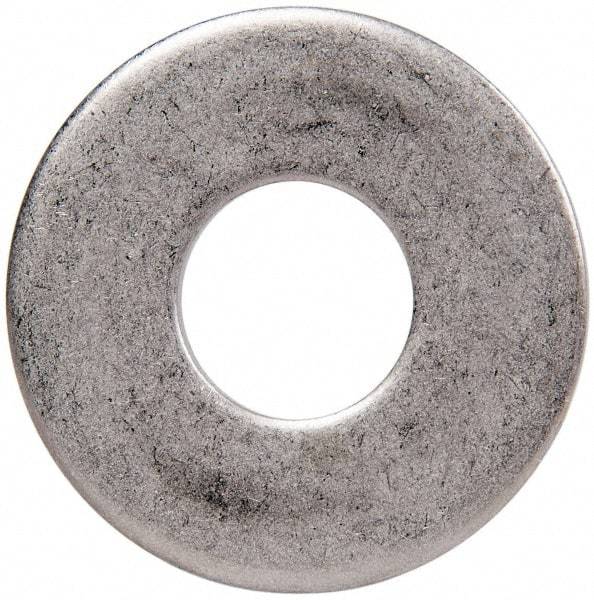 Made in USA - 3/4" Screw, Grade 300 Stainless Steel Standard Flat Washer - 0.812" ID x 2" OD, 0.122" Thick, Plain Finish, Meets Military Specifications - All Tool & Supply