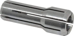 Accupro - 7/32 Inch, Series DA300 Double Angle Collet - 1 Inch Overall Length, 3/8 Inch Overall Diameter - Exact Industrial Supply