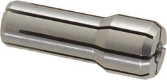 Accupro - 1/8 Inch, Series DA300 Double Angle Collet - 1 Inch Overall Length, 3/8 Inch Overall Diameter - Exact Industrial Supply