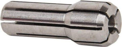 Accupro - 9/64 Inch, Series DA300 Double Angle Collet - 1 Inch Overall Length, 3/8 Inch Overall Diameter - Exact Industrial Supply