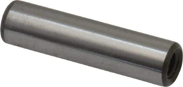 Jergens - 1/4" Diam x 1" Pin Length C-1215 Alloy Steel Pull Out Dowel Pin - C 47-58 & C 60-64 (Surface) Hardness, 1 Beveled & 1 Threaded End - All Tool & Supply