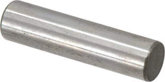 Jergens - 3/8" Diam x 1-1/2" Pin Length C-1215 Alloy Steel Pull Out Dowel Pin - C 47-58 & C 60-64 (Surface) Hardness, 1 Beveled & 1 Threaded End - All Tool & Supply