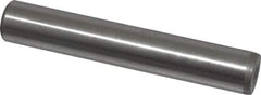 Jergens - 1/2" Diam x 3" Pin Length C-1215 Alloy Steel Pull Out Dowel Pin - C 47-58 & C 60-64 (Surface) Hardness, 1 Beveled & 1 Threaded End - All Tool & Supply