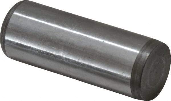 Jergens - 3/4" Diam x 2" Pin Length C-1215 Alloy Steel Pull Out Dowel Pin - C 47-58 & C 60-64 (Surface) Hardness, 1 Beveled & 1 Threaded End - All Tool & Supply