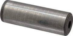 Jergens - 1" Diam x 3" Pin Length C-1215 Alloy Steel Pull Out Dowel Pin - C 47-58 & C 60-64 (Surface) Hardness, 1 Beveled & 1 Threaded End - All Tool & Supply