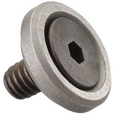 Gibraltar - 8-32 Thread, 1/2" OD, 1/4" High, Flat Foot - Steel & Lead Alloy - All Tool & Supply