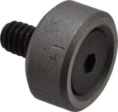 Jergens - 8-32 Thread, 1/2" OD, 1/4" High, Flat Foot - Low Carbon Steel, Case Hardened, 75-77 R30N Heat Treatment - All Tool & Supply