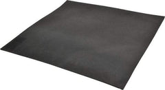 Made in USA - 12" Long, 12" Wide, 1/8" Thick, Neoprene Rubber Foam Sheet - 35 to 45 Durometer, Black, -20 to 180°F, 1,000 psi Tensile Strength, Adhesive Backing, Stock Length - All Tool & Supply