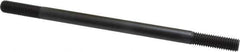 Jergens - 1/2-13 9" OAL Equal Double Threaded Stud - Alloy Steel, Black Oxide Finish, 1-1/2" Equal Thread Length - All Tool & Supply