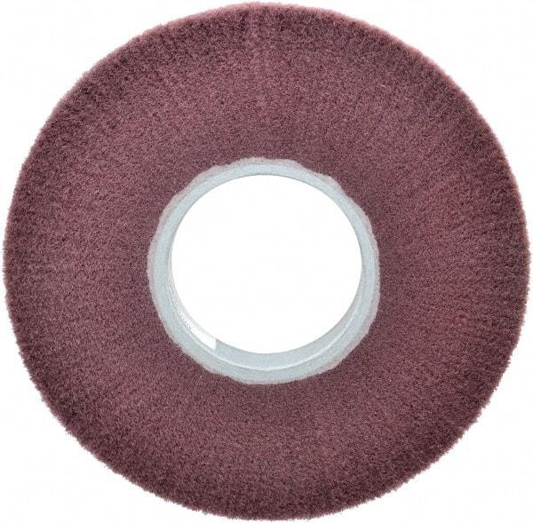 3M - 8" Diam Aluminum Oxide Finishing Flap Wheel - 3" Hole, 1" Wide, Density 5, Nonwoven, Very Fine Grade, 3,200 Max RPM - All Tool & Supply