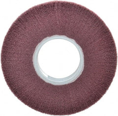 3M - 8" Diam Aluminum Oxide Finishing Flap Wheel - 3" Hole, 1" Wide, Density 5, Nonwoven, Very Fine Grade, 3,200 Max RPM - All Tool & Supply