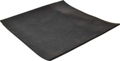 Made in USA - 12" Long, 12" Wide, 1/4" Thick, Neoprene Rubber Foam Sheet - 35 to 45 Durometer, Black, -20 to 180°F, 1,000 psi Tensile Strength, Adhesive Backing, Stock Length - All Tool & Supply