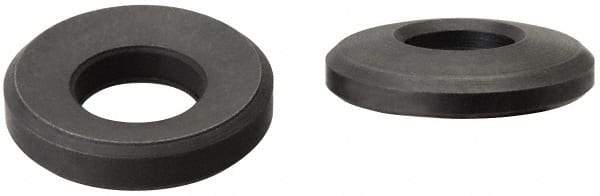 Gibraltar - 7/8" Bolt, Black Oxide, Case Hardened Steel, Spherical Washer Assembly - 1" Female, 15/16" Male Inside x 1-3/4" OD, 3/8" Thick, 2-1/2" Radius, 12L14 Grade - All Tool & Supply