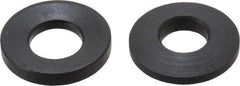 Jergens - 1/4" Bolt, Black Oxide, Steel, Spherical Washer Assembly - 19/64" Female, 17/64" Male Inside x 5/8" OD, 3/16" Thick, 1" Radius - All Tool & Supply