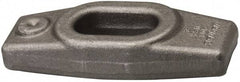 Jergens - 7/8" Stud, 2-3/4" Travel, 10" OAL x 2-1/2" Overall Width x 1-3/8" Overall Height, Heel Clamp - Grade C-1030/C-1035 Forged Steel, 2-3/4" Long x 15/16" Wide Slot, 3-5/8" Length x 1-3/4" Width x 15/16" Tapered Height, Tapped - All Tool & Supply