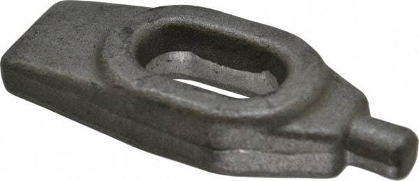 Jergens - 5/8" Stud, 11/16" Travel, Finger Clamp - 4" Long x 3/4" High x 1-5/8" Wide, Grade C-1030/C-1035 Forged Steel, 1/2" Diam - All Tool & Supply