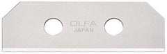 Olfa - 10 Piece Steel Safety Blade - 2-1/8" OAL - All Tool & Supply