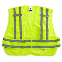 8244PSV 3XL+ LIME PUBLIC SAFETY VEST - All Tool & Supply