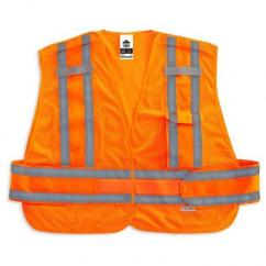 8244PSV XL/2XL ORANGE SAFETY VEST - All Tool & Supply