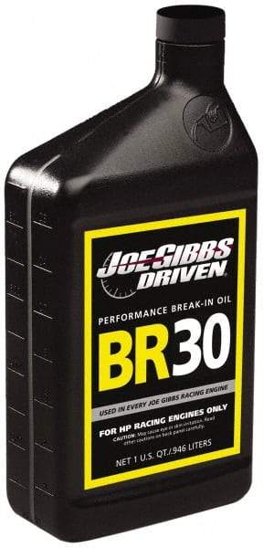 Joe Gibbs Driven Racing Oil - 1 Quart High Zinc Engine Break-In Oil - Grade 5W-30 - All Tool & Supply