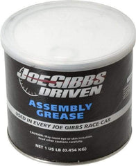 Joe Gibbs Driven Racing Oil - 1 Lb Tub Calcium Extreme Pressure Grease - Brown, Extreme Pressure, 158°F Max Temp, NLGIG 1-1/2, - All Tool & Supply