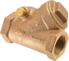 NIBCO - 3/4" Bronze Check Valve - Y-Pattern, FNPT x FNPT, 300 WOG - All Tool & Supply