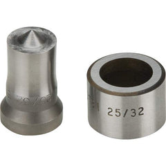 Enerpac - Hydraulic Punch Press Dies & Punches Type: Round Punch Diameter (mm): 19.80 - All Tool & Supply