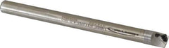 Hertel - 0.36" Min Bore Diam, 4" OAL, 5/16" Shank Diam, HBBF Indexable Boring Bar - 1-1/4" Max Bore Depth, TD.. Insert, Screw Holding Method - All Tool & Supply