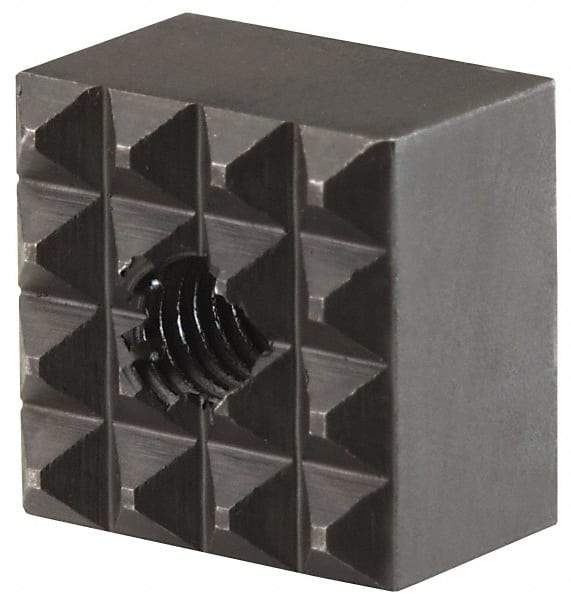 Jergens - Square Positioning Grippers Material: High Speed Steel Height (Inch): 3/8 - All Tool & Supply