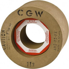 Camel Grinding Wheels - 3" Wide x 12" Diam, Type 1 Feed Wheel - 5" Hole Size, 80 Grit, Hardness R - All Tool & Supply