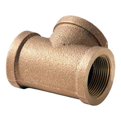 Merit Brass - Brass & Chrome Pipe Fittings Type: Tee Fitting Size: 2-1/2 - All Tool & Supply