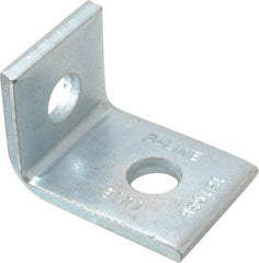 Cooper B-Line - Zinc Plated Carbon Steel 90° Strut Fitting - 1/2" Bolt, 2 Holes, Used with Cooper B Line Channel & Strut (All Sizes Except B62 & B72) - All Tool & Supply