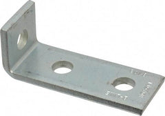 Cooper B-Line - Zinc Plated Carbon Steel 90° Strut Fitting - 1/2" Bolt, 3 Holes, Used with Cooper B Line Channel & Strut (All Sizes Except B62 & B72) - All Tool & Supply