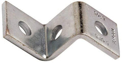 Cooper B-Line - Zinc Plated Carbon Steel Z Strut Fitting - 1/2" Bolt, 3 Holes, Used with Cooper B Line Channel & Strut (All Sizes Except B62 & B72) - All Tool & Supply