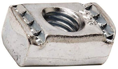 Cooper B-Line - 3/8" Rod, Zinc Plated Carbon Steel Channel Strut Nut with O Spring - 1100 Lb Capacity, 3/8" Bolt, 1 Hole, Used with Cooper B Line B11, B12, B22, B24, B26 & B32 Channel & Strut - All Tool & Supply