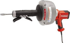 Ridgid - Electric Drain Cleaning Machine - For 3/4" to 2-1/2" Pipe, 25' Cable - All Tool & Supply