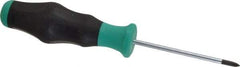 Wera - #0, 5-3/4" OAL, Standard Phillips Screwdriver - 2-3/8" Blade Length, Round Shank, Ergonomic Handle - All Tool & Supply