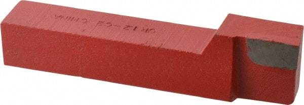 Interstate - 3/4 x 3/4" Shank, Offset Side Cutting Single Point Tool Bit - GR-12, Grade C2 - Exact Industrial Supply