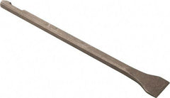 Ingersoll-Rand - 1" Head Width, 12" OAL, 1-1/8" Shank Diam, Scaling Chisel - CP Shank, Steel - All Tool & Supply