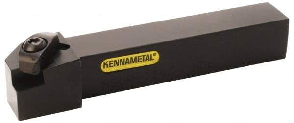 Kennametal - External Thread, Right Hand Cut, 3/4" Shank Width x 3/4" Shank Height Indexable Threading Toolholder - 5" OAL, NTU 4R Insert Compatibility, NSU Toolholder, Series Top Notch - All Tool & Supply