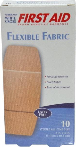 North - 4" Long x 2" Wide, General Purpose Self-Adhesive Bandage - Beige, Woven Fabric Bandage - All Tool & Supply