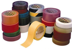 3M - Yellow Solid Color Vinyl Tape - 4" Wide x 108' Long, General Traffic - All Tool & Supply