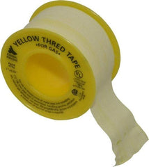 Federal Process - 1" Wide x 520" Long Gas Pipe Repair Tape - 3.8 mil Thick, -450 to 550°F, Yellow - All Tool & Supply