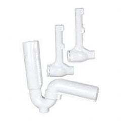 Federal Process - 1-1/2 Inch Pipe, Protect-a-trap Cover - White, PVC - All Tool & Supply