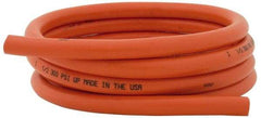 Made in USA - 1/2" ID x 7/8" OD CTL Multipurpose Air Hose - 200 Working psi, -40 to 180°F, Red - All Tool & Supply