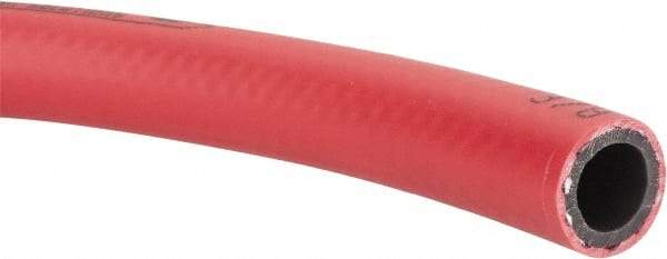 PRO-SOURCE - 3/8" ID x 19/32" OD CTL Multipurpose Air Hose - 300 Working psi, 23 to 150°F, Red - All Tool & Supply