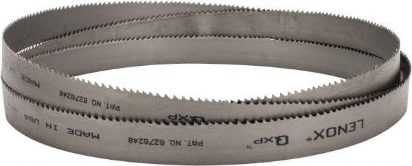 Lenox - 4 to 6 TPI, 11' 6" Long x 1-1/4" Wide x 0.042" Thick, Welded Band Saw Blade - Bi-Metal, Toothed Edge, Raker Tooth Set, Flexible Back, Contour Cutting - All Tool & Supply